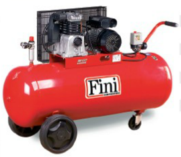 FİNİ MK102/N-200 Kasnaklı Yağlı Kompresör