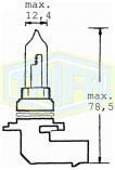 TRİFA HB3 Halojen Ampul 12 Volt Civalı (10 Adet)