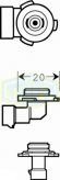 TRİFA HB3 Halojen Ampul 12 Volt Civalı (10 Adet)