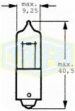 TRİFA HB3/A Halojen Ampul 12 Volt Civalı (10 Adet)