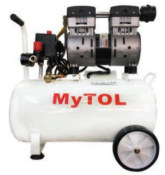 MY TOL EWS24 Sessiz Hava Kompresör 24 Litre 1 HP
