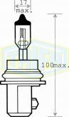 TRİFA HB5 Halojen Ampul 12 Volt Civalı (10 Adet)
