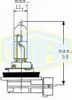 TRİFA H9 Halojen Ampul 12 Volt 65 Watt (10 Adet)