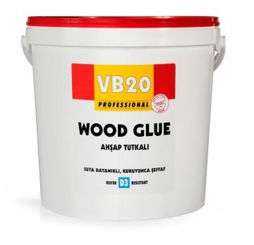 BİSON VB20 Suya Dayanıklı Şeffaf Ahşap Tutkalı 5 KG