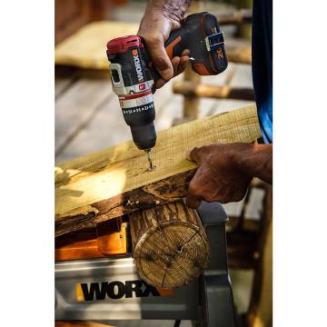 WORX WX354 20Volt/2.0Ah Li-ion Çift Akülü Kömürsüz Profesyonel Darbeli Şarjlı Matkap