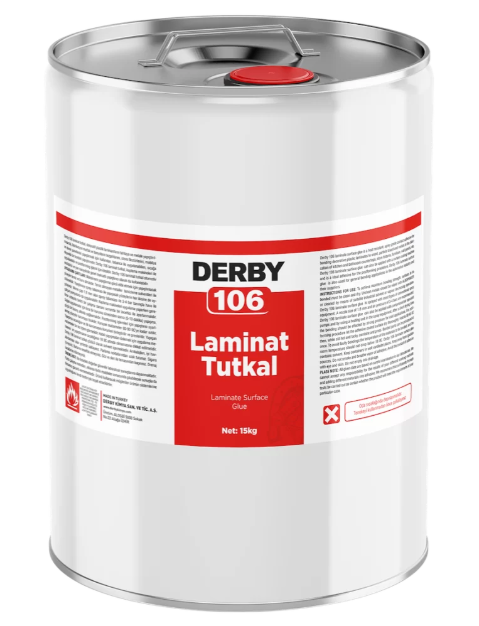 DERBY 106 Laminant Tutkal 15 KG - MDF Ahşap Yapıştırıcı