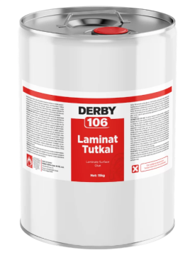 DERBY 106 Laminant Tutkal 15 KG - MDF Ahşap Yapıştırıcı