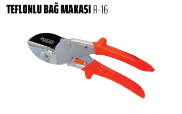 RİCO R-16 TEFLONLU BAĞ MAKASI ( ELMA VE KİVİ )