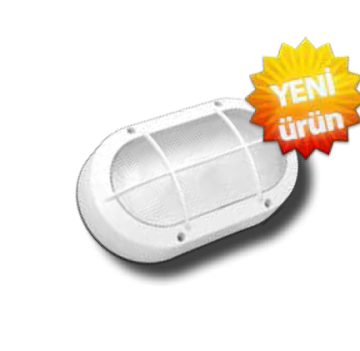 İnci Ledli Oval Kafesli Armatür 30 Ledli 5W