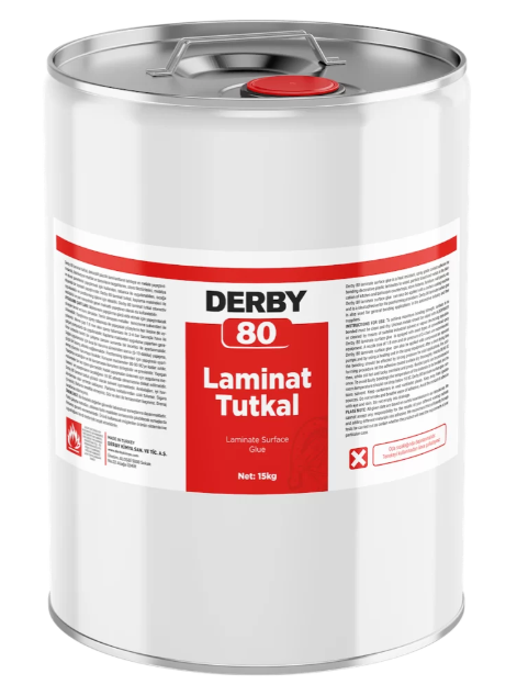 DERBY 80 Laminant Tutkal 15 KG - MDF Ahşap Yapıştırıcı