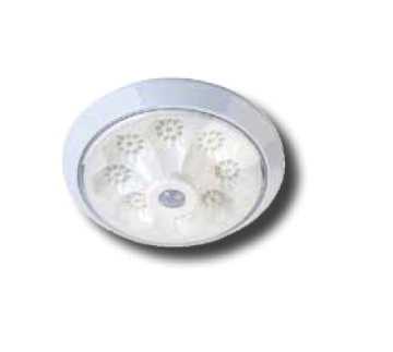 360° Derece Hareket Sensörlü 18W Full Ledli Papatya Desenli (Şarjlı Pilli)