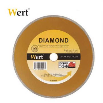 WERT Seramik Fayans Elmas Testeresi 180 mm