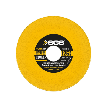 SGS2246 - 125mm CAM-DEKTON-SERAMİK-MERMER HASSAS ELMAS KESİCİ
