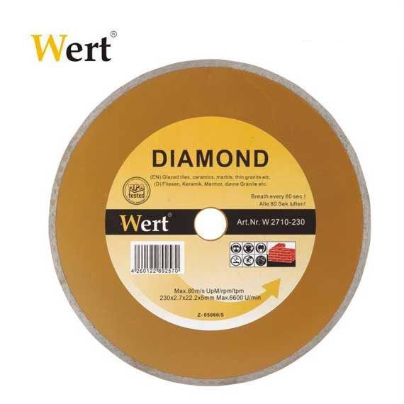 WERT Seramik Fayans Elmas Testeresi 230 mm