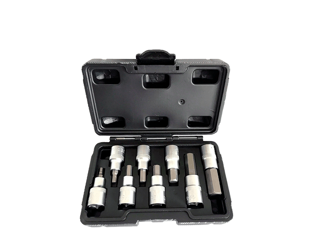 NT TOOLS NCSET85 - 1/2'' Allen Lokma Ucu Seti Takımı 8 Parça