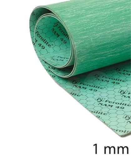 1mm FEROLİTE NAM49 Klingrit Contalık Levha 150 x 150cm