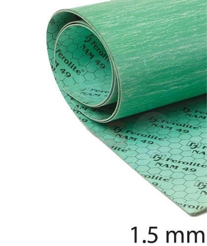 1.5mm FEROLİTE NAM49 Klingrit Contalık Levha 150 x 150cm