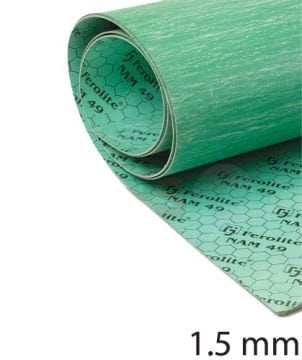 1.5mm FEROLİTE NAM49 Klingrit Contalık Levha 150 x 150cm