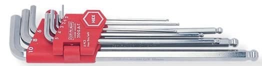 Ballpoint Allen Anahtar Takımı-Uzun 8 PC