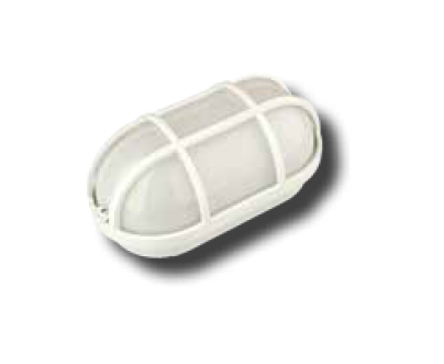 Oval Tavan Aydınlatma Armatürü (Kafesli)