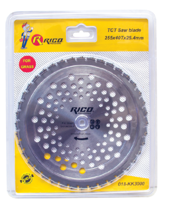 Rico TCT Çim Kesme Testeresi Elmas Uçlu (255x40x25,4mm) Beyaz (018-KK3000)