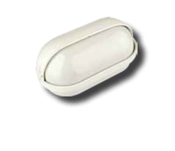 Oval Tavan Aydınlatma Armatürü (Siperli)