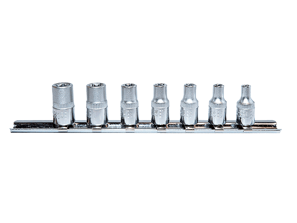 NT TOOLS NCSET14E - 1/4'' E Tipi Torx Lokma Ucu Seti Takımı 6 Parça