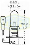 TRİFA H3 Halojen Ampul 24 Volt 70 Watt (10 Adet)