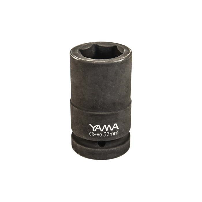 YAMA 1inç CrMo Metrik Uzun Lokmalar 70mm