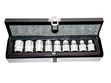 NT TOOLS NCSET12E - 1/2'' E Tipi Torx Lokma Ucu Seti Takımı 10 Parça