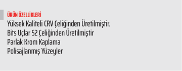 RİCO 1/2 M Tipi Lokma Ucu Delikli 100 mm - 16 mm (007-RC5716)