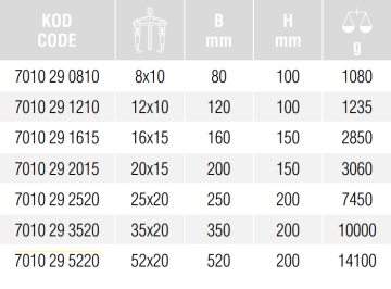 İZELTAŞ Standart Çektirme İki Kollu 12x10 (7010 29 1210)