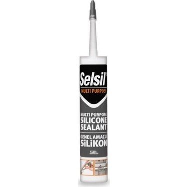 SELSİL Genel Amaçlı Silikon 300 Gram - 25 ADET