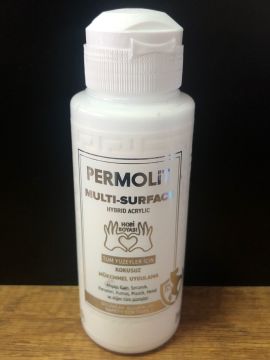 PERMOLİT Multi Surface Akrilik Hobi Boyası 120 ML - BEYAZ