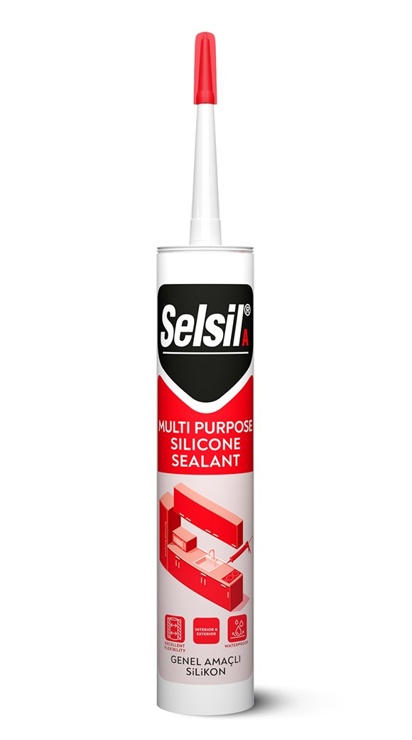 SELSİL Genel Amaçlı Silikon 280 ML - 25 ADET