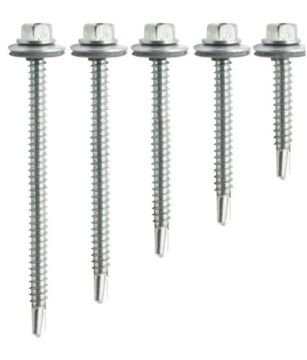 6.3 x 32mm Trapez Sandviç Panel Çatı Vidası 6mm Deler