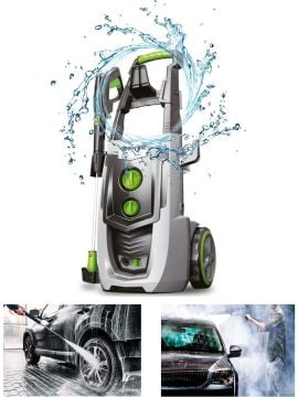 LUTİAN LT701G-2500 - 195 BAR Elektrikli Yüksek Basınçlı Araba Yıkama Makinası 2500 Watt