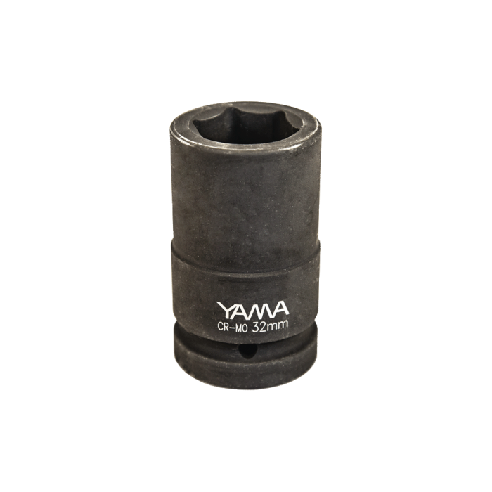 YAMA 1inç CrMo Metrik Uzun Lokmalar 65mm