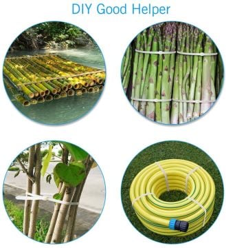 PEMSAN Siyah Plastik Çırt Kelepçe ve Kablo Bağı