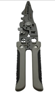 NT TOOLS NTWS7504 - Çok Amaçlı Kablo Kesici Sıyırma Makası Pensesi 7.5'' Paslanmaz Çelik