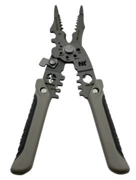 NT TOOLS NTWS7504 - Çok Amaçlı Kablo Kesici Sıyırma Makası Pensesi 7.5'' Paslanmaz Çelik