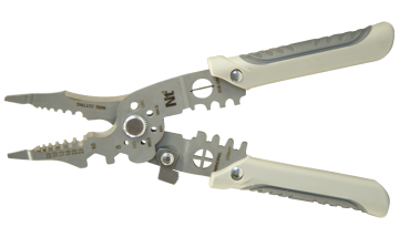 NT TOOLS NTWS7504 - Çok Amaçlı Kablo Kesici Sıyırma Makası Pensesi 7.5'' Paslanmaz Çelik