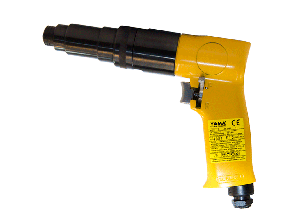 YAMA AT-4081 Havalı Tornavida Tabancası 6 mm Kabzalı Tip 800 Devir