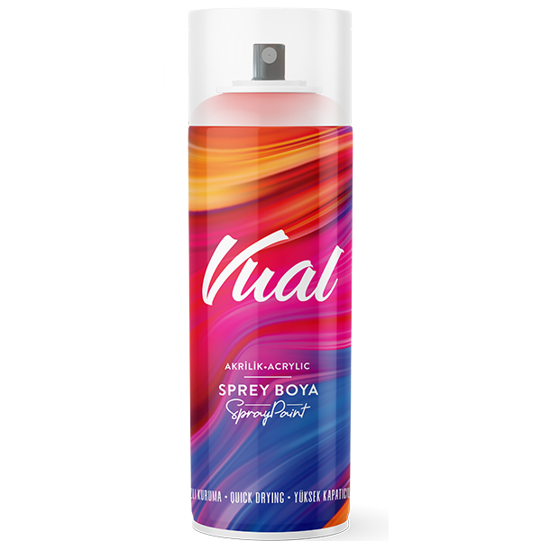 AKÇALI VUAL - RAL9006 Alüminyum Parlak Akrilik Sprey Boya 400 ML (Made in Germany)