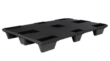 HİPAŞ 80-120 EKO PLASTİK PALET SİYAH