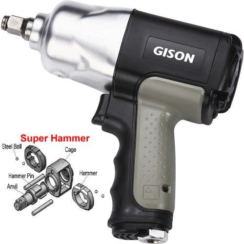 GISON Havalı Somun Sıkma 1/2'' 12.7 mm