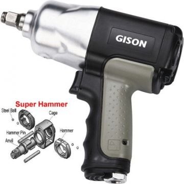 GISON Havalı Somun Sıkma 1/2'' 12.7 mm