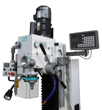 CRAFT FM28 Plus Masa üstü Freze Sağ-Sol Dönüş Hareketli Siviçli 32mm
