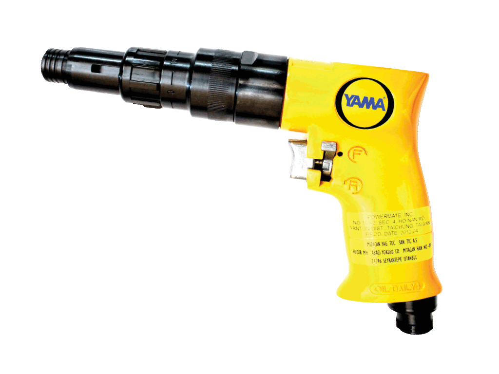 YAMA AT-4081E Havalı Tornavida Tabancası 6mm Kabzalı Tip 800 Devir