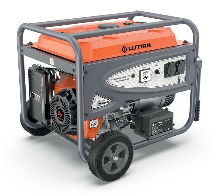 LUTİAN 5.5 kW Euro V Motor  Monofaze Benzinli Jeneratör (LT6500EN-4)